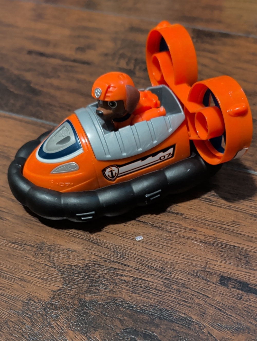 Paw Patrol Zuma Rescue Hovercraft Toy with Character